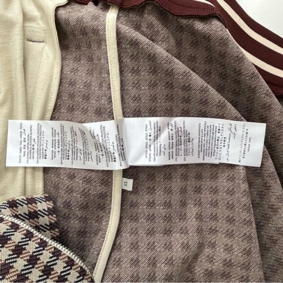 NWT GUCCI MICRO-CHECK AND PAISLEY-PRINT VELVET TRACK JACKET - Picture 11 of 15